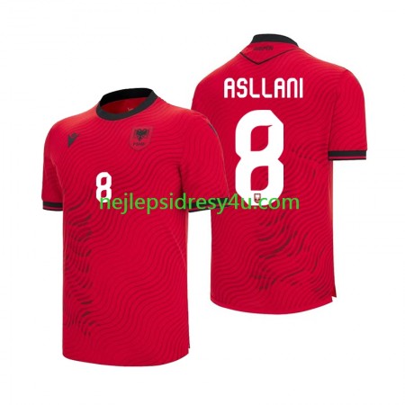 Fotbalový Dres Albánie Kristjan Asllani 8 Domácí Mistrovství světa 2026 Fotbalový Dres Albánie Kristjan Asllani 8 Domácí Mistrovství světa 2026
